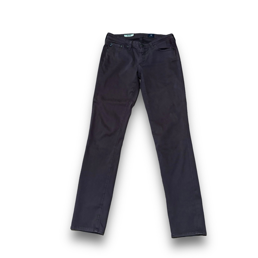 AG Adriano Goldschmied Women's The Stilt Cigarette Leg Pants Red Size 26 x 30.5